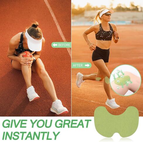 رقع الركبة، 36 قطعة لتخفيف آلام الركبة، رقع تخفيف مفصل الركبة، رقع الركبة العشبية لتخفيف بقع الحرارة، رقعة الشيح للركبة والظهر والرقبة والكتف والرياضيين وكبار السن in Kuwait