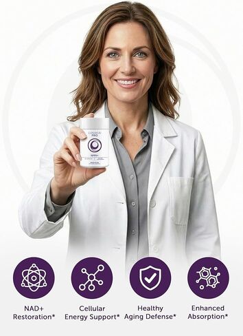 Lunakai PRO USA Made NMN Supplement 500mg 6-in-1 with TMG & Resveratrol 98% - Daily NAD+ & Energy Support for Healthy Aging & Cellular Health, Nicotinamide Mononucleotide, 60 Capsules in Kuwait