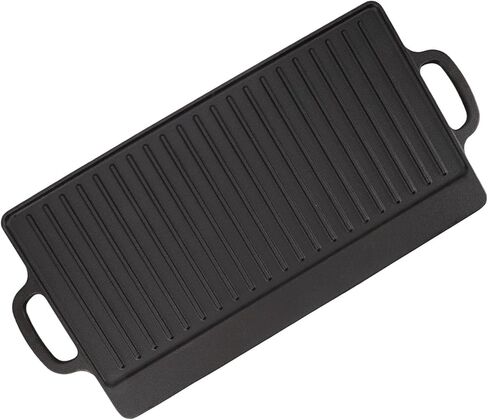 لوح كي مزدوج الجوانب، لوح طهي سريع ومتساوي قابل للعكس للتخييم وموقد غاز (L 60 × 80 × 6.5 سم) in Kuwait