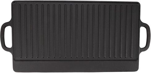 لوح كي مزدوج الجوانب، لوح طهي سريع ومتساوي قابل للعكس للتخييم وموقد غاز (L 60 × 80 × 6.5 سم) in Kuwait