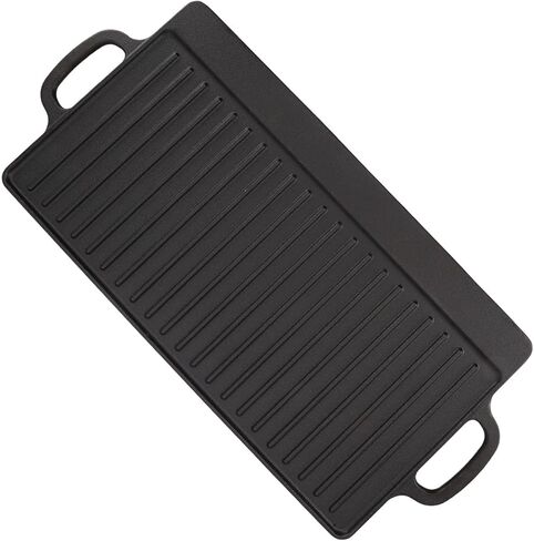 لوح كي مزدوج الجوانب، لوح طهي سريع ومتساوي قابل للعكس للتخييم وموقد غاز (L 60 × 80 × 6.5 سم) in Kuwait