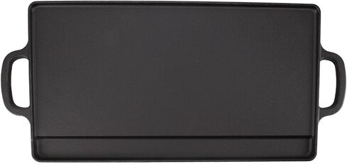 لوح كي مزدوج الجوانب، لوح طهي سريع ومتساوي قابل للعكس للتخييم وموقد غاز (L 60 × 80 × 6.5 سم) in Kuwait