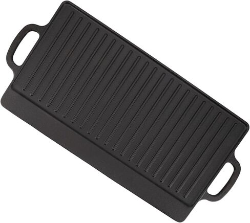 لوح كي مزدوج الجوانب، لوح طهي سريع ومتساوي قابل للعكس للتخييم وموقد غاز (L 60 × 80 × 6.5 سم) in Kuwait