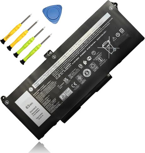 63WH RJ40G بطارية الكمبيوتر المحمول البديل لدقة Dell 15 3560 Latitude 14 5420 Latitude 15 5520 Series P137G P137G001 P104F P104F001 M033W WY9DX 01K2CF 0M3KCN 075X16 0WK3F1 005R42 3941MAH in Kuwait