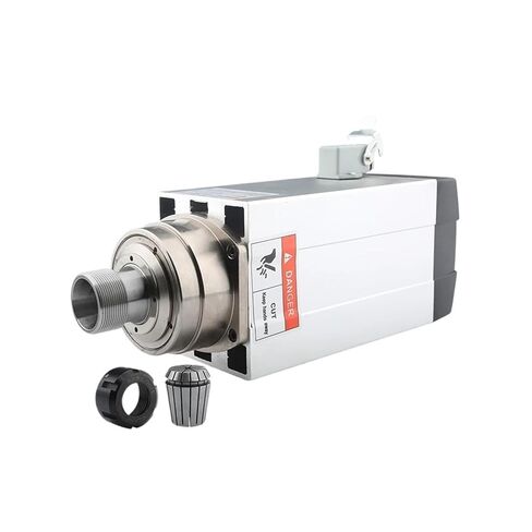 4.5KW ER32 Spindle Air Cooled Square Motor 220V 380V 4 Bearing 18000RPM(4.5kw ER32 220V) in Saudi Arabia