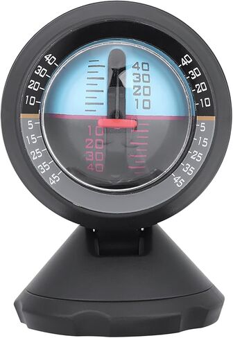 Car Inclinometer Accurate Angle Slope Tilt Indicator for Vehicle Interior Decor Suitable for Monitoring Road Conditions in Kuwait