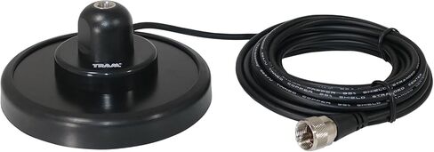 ترام 240-B 5 بوصة من الصلب الأسود NMO MATTER مع كابل COAXIAL RG58 وموصل UHF PL-259 in Kuwait