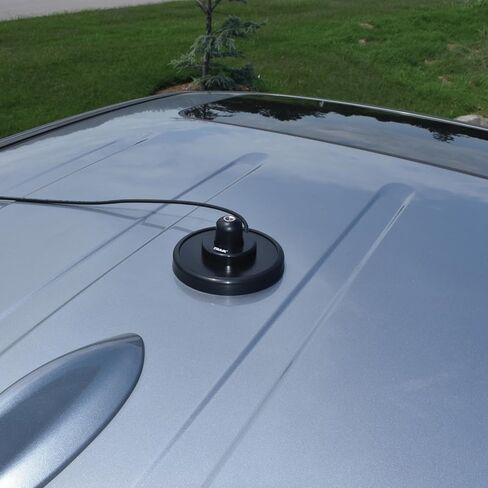 ترام 240-B 5 بوصة من الصلب الأسود NMO MATTER مع كابل COAXIAL RG58 وموصل UHF PL-259 in Kuwait