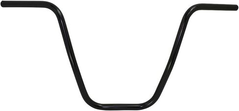 Fenix Dyno Ape-Hangers Bike Handle Bars,22.2mm, Various Sizes and Colors (Black, 13.5") in Saudi Arabia