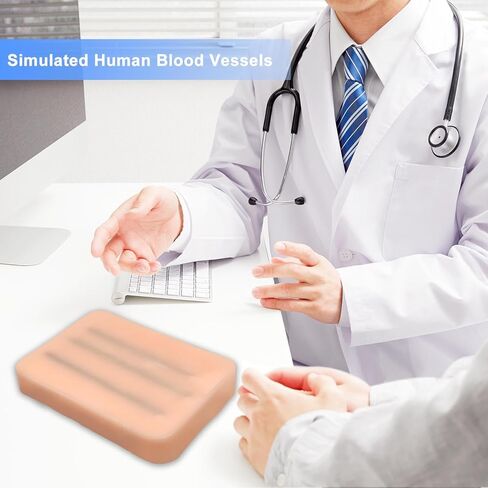 Phlebotomy Practice Kit - IV Start Kit for Nurses & Medical Students, Realistic Venipuncture Training Kit with Essential Tools, Perfect Gift for Healthcare Professionals. in Kuwait