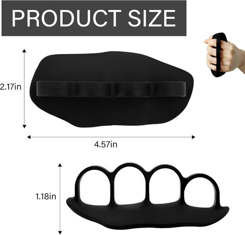AGLOO Upgrated Anti-Slip Workout Grips - Rubber Gym Grips for Weight Lifting, Pull-Ups, Rows and Dumbbell and Gym Training, Hand Protector Pads for Palm，Fingerless Workout Gloves for Men and Women in Saudi Arabia