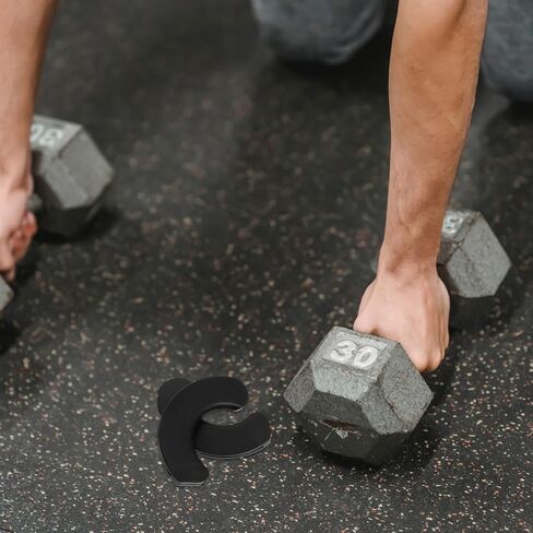 BESPORTBLE 20pcs Dumbbell Holder Pads Shockproof Protection Cushion Fitness Equipment Slip Workout Accessories for Home Gym Use in Saudi Arabia