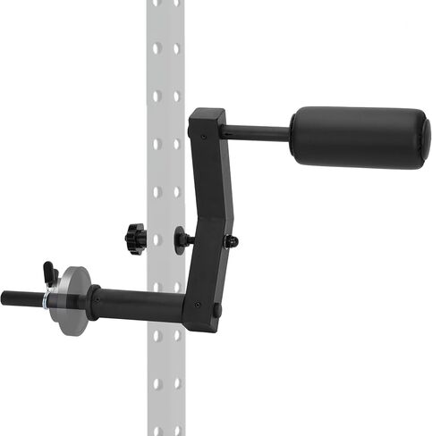 MARGAR Neck Trainer for Power Rack, 4-Way Neck Machine Attachment for 2x2 Cage, Neck Strengthener for BJJ, MMA & Football, Plate Loaded Neck Workout Equipment, 110LB Capacity in Saudi Arabia
