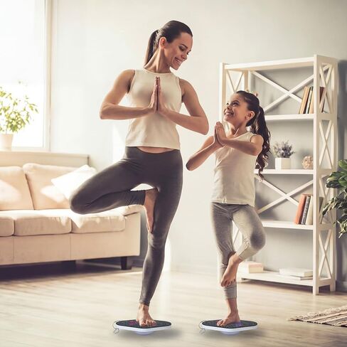 Cheer Balance Trainer Flyer Stand Glitter Cheer Board Cheerleading Flexibility Acrylic Balance Board Equipment for Cheerleader Stand Practice, Core Strength Training, Body Control in Saudi Arabia