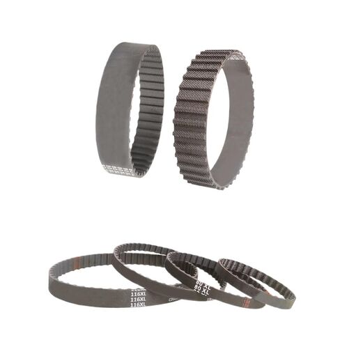 XL Timing Belt 188XL~222XL Width 12/18mm Rubber Closed Loop Synchronous 1Pcs(214XL-107Teeth,18mm) in Kuwait