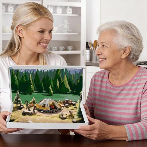 ECMLN 9PCS Diorama Kit 13.7 "x8.2" x2.25 "مستطيل Diorama DIY Boids For Boys Girls DIY Crafts School Projects in Kuwait