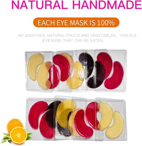 Reusable DIY Eyecare Forms Set 12 Pack Transparent Eye Patch Maker Tray Safe Skin Friendly Customizable Face Mask Tools in Kuwait