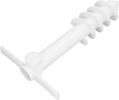 HEEPDD Beach Umbrella Sand Anchor Heavy Duty with Screws for Outdoor Use, Screws for Outdoor Use, 5 Spiral Hooks for Umbrellas with 25mm to 32mm Diameter Poles Beach Umbrella Sand in Saudi Arabia