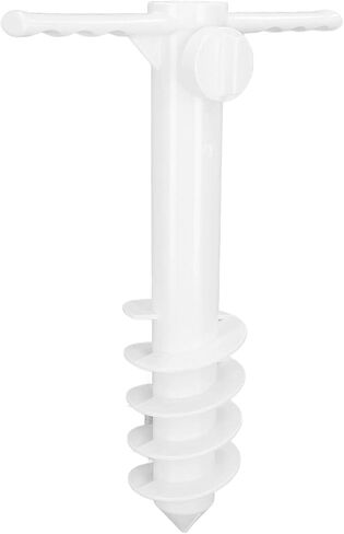 HEEPDD Beach Umbrella Sand Anchor Heavy Duty with Screws for Outdoor Use, Screws for Outdoor Use, 5 Spiral Hooks for Umbrellas with 25mm to 32mm Diameter Poles Beach Umbrella Sand in Saudi Arabia