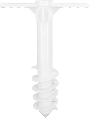 HEEPDD Beach Umbrella Sand Anchor Heavy Duty with Screws for Outdoor Use, Screws for Outdoor Use, 5 Spiral Hooks for Umbrellas with 25mm to 32mm Diameter Poles Beach Umbrella Sand in Saudi Arabia