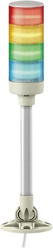 4-Tier Light Column, XVGB4M Warning Light, 24V Constant on, Folding Base in Saudi Arabia