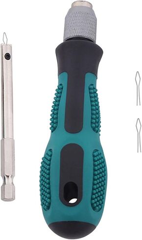 Nipple Screwdriver Nipple Removal & Insertion Tool Bicycles Rims Spokes Screwdriver with Handle Bike Nipple Driver Tool in Saudi Arabia