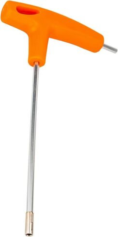 T handle Socket Wrench, Alloy Steel Secret Spoke Cap Spanner Tool with 3.2MM Square Hole, Compact Repair Kit for Bicycle Maintenance​ (Square Hole (3.6MM)) in Saudi Arabia