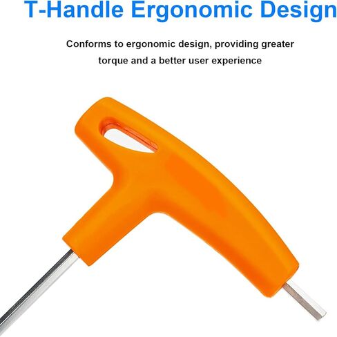 T handle Socket Wrench, Alloy Steel Secret Spoke Cap Spanner Tool with 3.2MM Square Hole, Compact Repair Kit for Bicycle Maintenance​ (Square Hole (3.6MM)) in Saudi Arabia