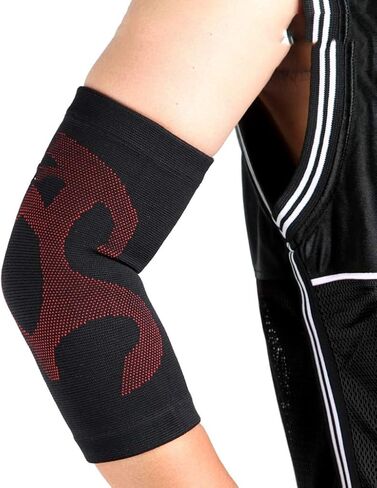 1 Pair Elbow Support Compression Brace Exercise Weightlifting Arthritis Fitness Breathable Arm Guards Running Riding Pads in Saudi Arabia