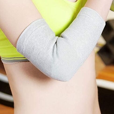 1 pair sports elastic arm guard Basketball Volleyball Arm Sleeves Armband Sport Elbow Pads Warmers in Saudi Arabia