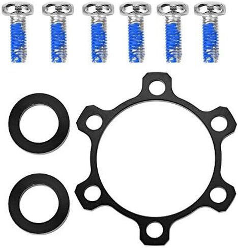 محول تحويل محور Dilwe، قطعة واحدة من محول محور الدفع الأمامي والخلفي من خليط معدني مع مسامير غسالات للدراجات DIY (142 * 12 مم إلى 148 * 12 مم (للخلف)) in Kuwait