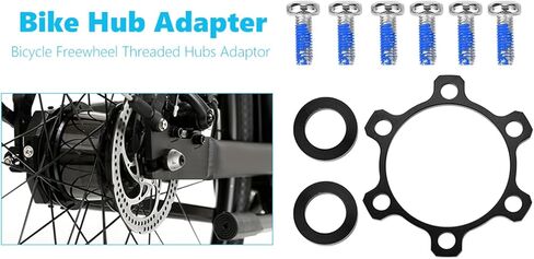 محول تحويل محور Dilwe، قطعة واحدة من محول محور الدفع الأمامي والخلفي من خليط معدني مع مسامير غسالات للدراجات DIY (142 * 12 مم إلى 148 * 12 مم (للخلف)) in Kuwait