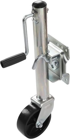 Fabater Trailer Jack, 1200 Lbs Capacity 10 Inch Lift Heavy Duty Trailer Tongue Jack, Swivel Adjustable with 6 Inch Wheel for RVs Boats Utility Trailers in Saudi Arabia