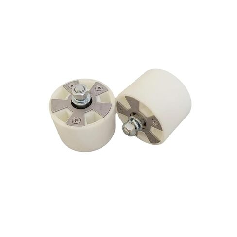 5 قطعة GAA2215AB7 XAA2215AB7 درابزين السلالم المتحركة دعم الأسطوانة OD76mm W55mm 6201RS in Kuwait