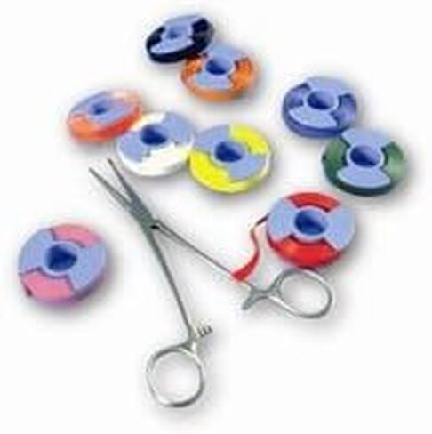 شريط تحديد الهوية الجراحي من أسبن 151007EEA، 1/4 بوصة برتقالي RL in Kuwait