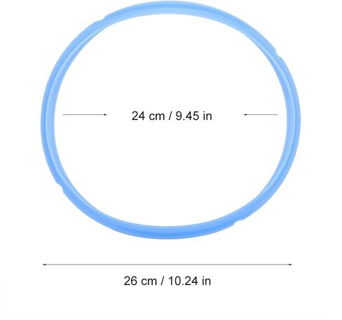 ختم السيليكون لمدة 5/6/8QT طباخ الضغط ، يسهل تثبيت غسالة الصحون في مواد الختم (8QT الأزرق) in Saudi Arabia