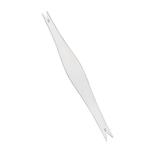 قلم فرجار ثابت من Stellmacher Ophthalmic Braunstein، أداة محاذاة من الفولاذ المقاوم للصدأ ذات طرفين 3.0 و3.5 مم، طول 7 سم، أداة تدريب دقيقة (براونستين) in Saudi Arabia