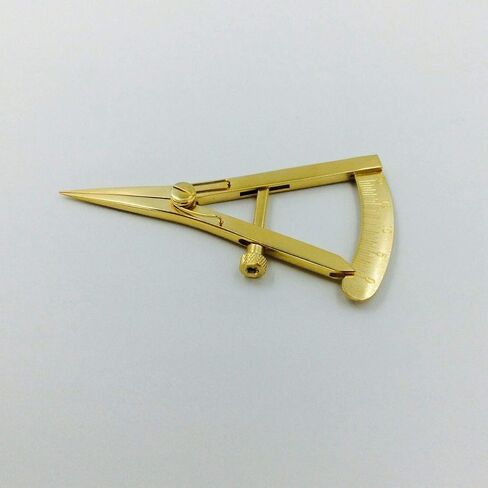 Golden Color Castroviejo Caliper Eye Caliper Ophthalmic Eye ENT Instrument in Kuwait