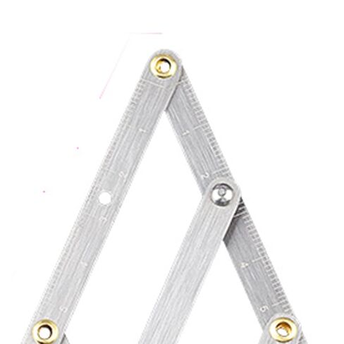 مسطرة حواجب من BRRNOO، مسطرة حواجب من الفولاذ المقاوم للصدأ مع ذراع مرن، فرجار بنسبة ذهبية للمبتدئين، سهلة الاستخدام in Kuwait