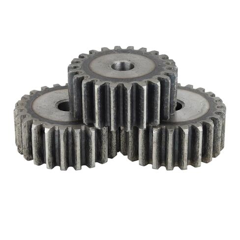 1PCS Spur Gear 2M22/23/24/25T Rough Hole 10mm Motor 45#Carbon Steel Material Pinion Gear Thickness 20mm(2M22T-Bore 10 mm) in Saudi Arabia