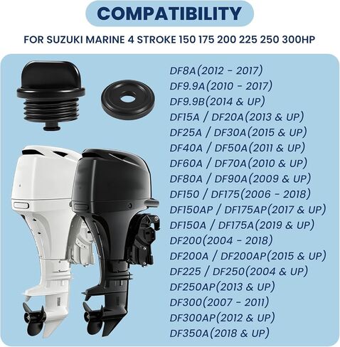 Zookpr 1791393J00 Water Flush Plug for Suzuki 4 Stroke 150 175 200 225 250 300 HP Outboards Engines Boat Engine Plug for Suzuki Outboard Water Engine 17913-93J00 in Kuwait