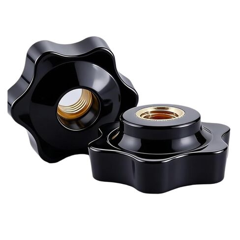 Plum Blossom Handle Nuts 8 Pcs Thumb Nut Plastic Handle for Industrial Machinery in Saudi Arabia