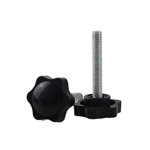 Screws Thumb Screws Bakelite Torx Thumb Screw Star Shape Thread Clamping Handle Bolt Hand Knob Tighten Rubber in Saudi Arabia