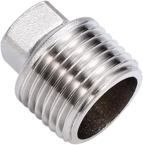 تركيب أنابيب من الفولاذ المقاوم للصدأ 304، قابس محفور برأس مربع، ذكر NPT 1-1/4 بوصة (عبوة من قطعة واحدة) in Saudi Arabia