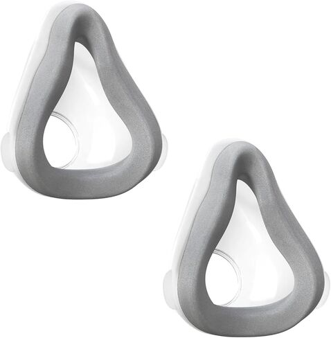 2-Pack Replacement Cushion Compatible with AirTouch F20 Full Face Mask, Ultra-Soft Memory Foam Interface for CPAP/BiPAP, Reduces Red Marks & Air Leaks, Size Medium (M) in Kuwait