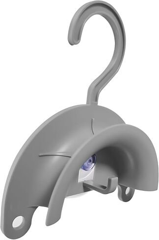 عبوة واحدة من شماعة خرطوم CPAP مع كوب شفط - حامل خرطوم CPAP عالمي لأنابيب 15 مم و19 مم - حامل أنبوب CPAP مثبت على الحائط للتجفيف والتنظيم وإطالة عمر الخرطوم (رمادي) in Kuwait
