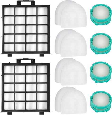 AZ4002 filter Compatible with Shark PowerDetect Pro Upright Vacuum AZ4000 AZ4002 AZ4000C AZ4002W, 2 Filters, 4 Foam & Felt Filters and 4 Odor Neutralizer Cartridges in Saudi Arabia