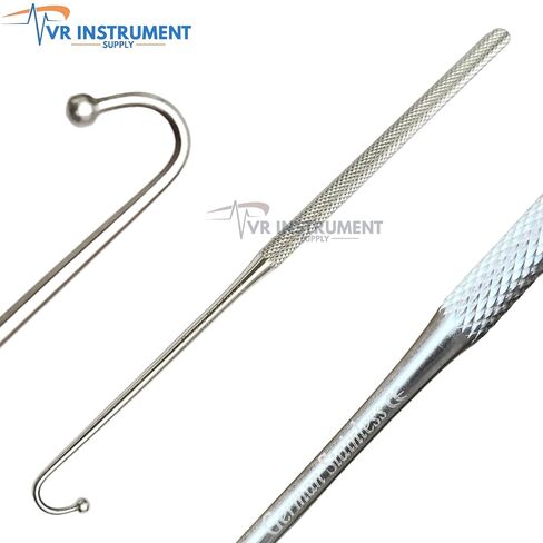 Spay Snook Hook 6.5" Animal Uterus Ovaries Removal Veterinary Surgical Instruments German Stainless CE in Kuwait