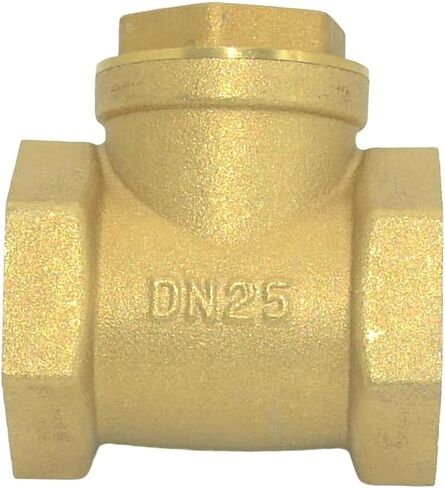 VARMHUS Brass Swing Check Valve,NPT Female x Female Thread Check Valve to Prevent Water Backflow (2'') in Saudi Arabia