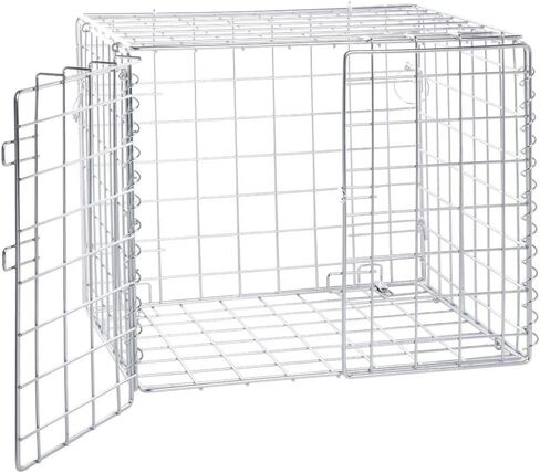 HUBERT Lockable Security Cage Chrome Wire - 18" L x 24" W x 15" H in Saudi Arabia
